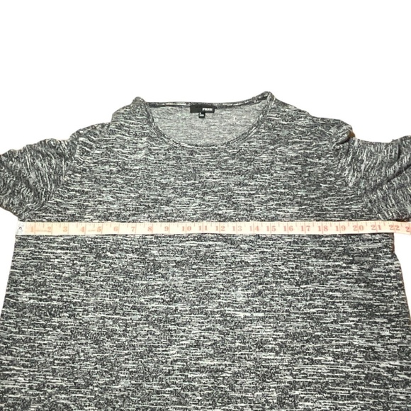 ARITZIA Wilfred Free Heathered Grey Long Sleeve Oversize Light Weight Tunic Sz L - Picture 6 of 9